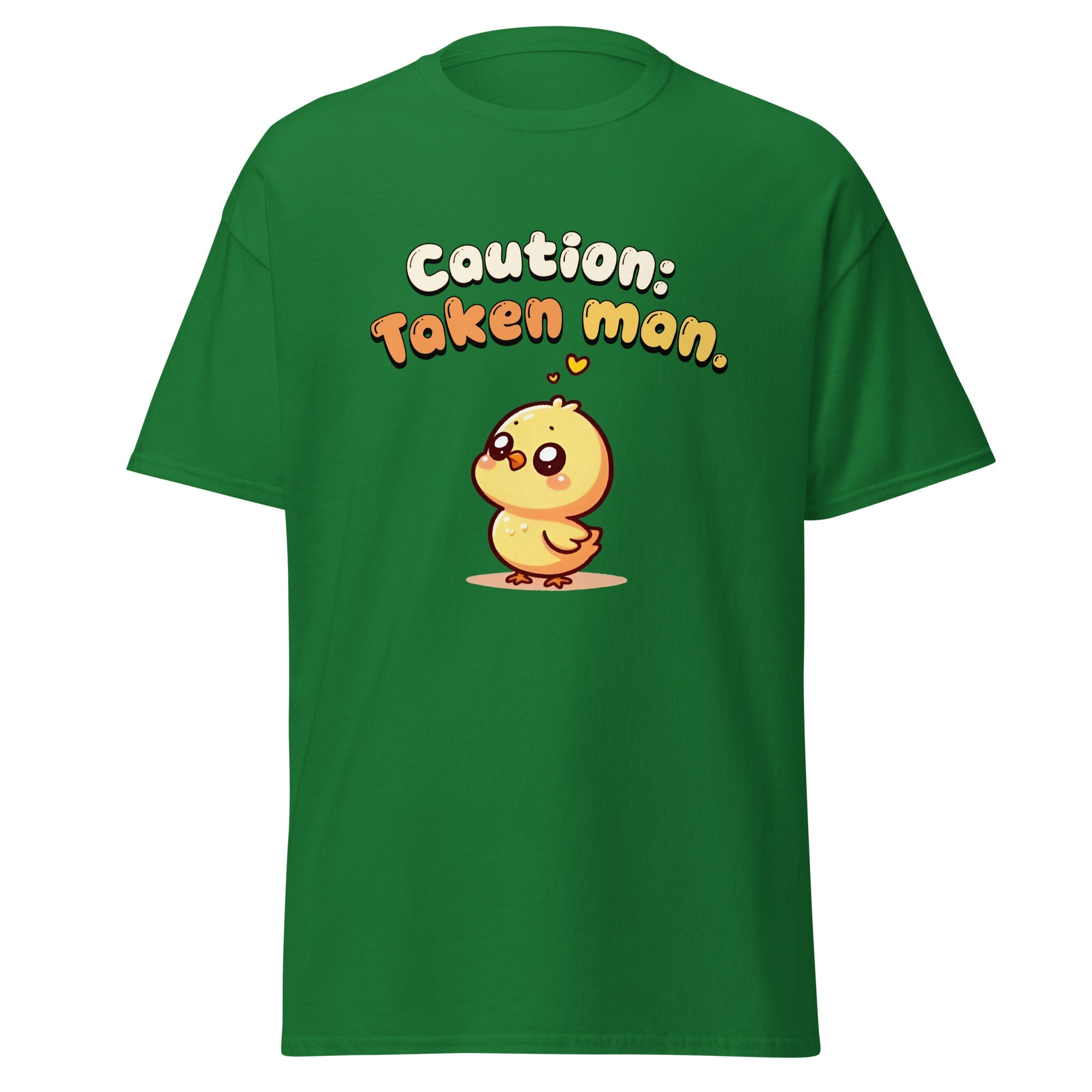 Caution: Taken Man - classic tee - Print My Man