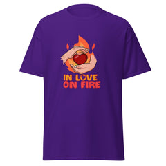 In Love On Fire - classic tee - Print My Man