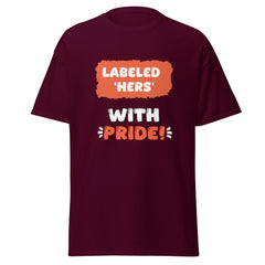 Labeled Hers - classic tee - Print My Man