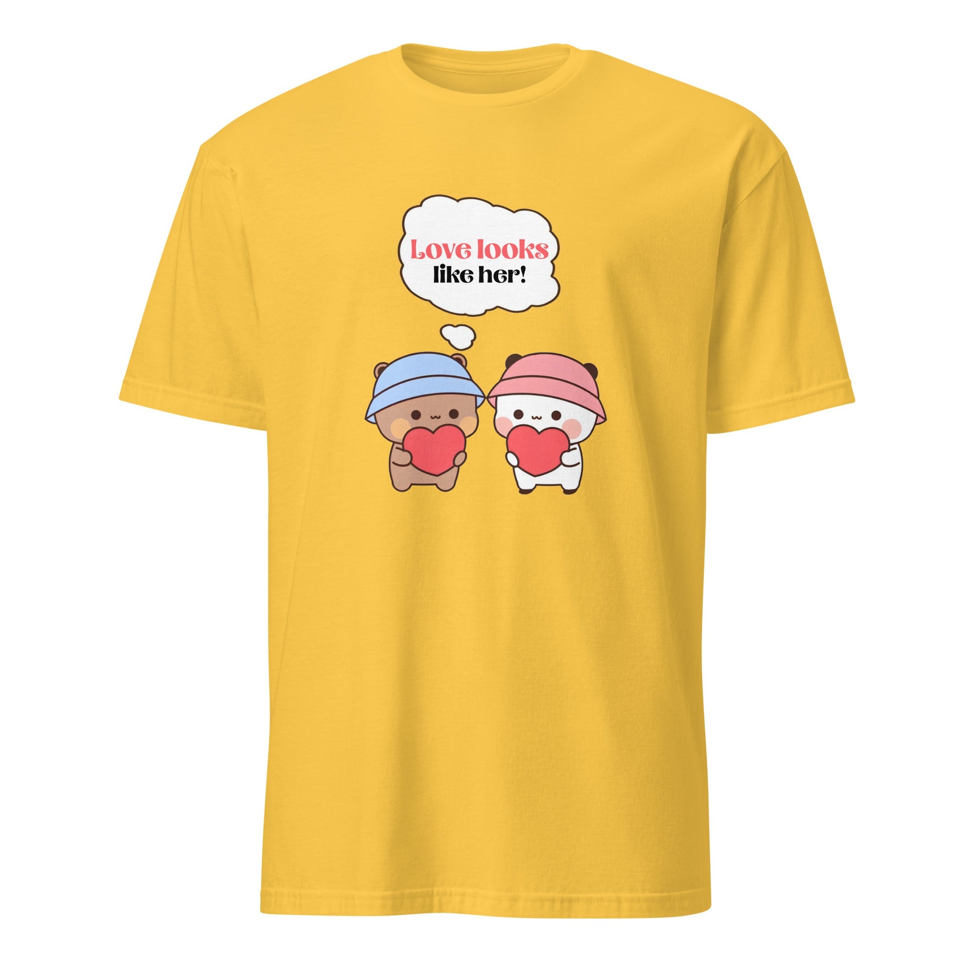 Love Looks Like Her – Unisex T-Shirt - Print My Man