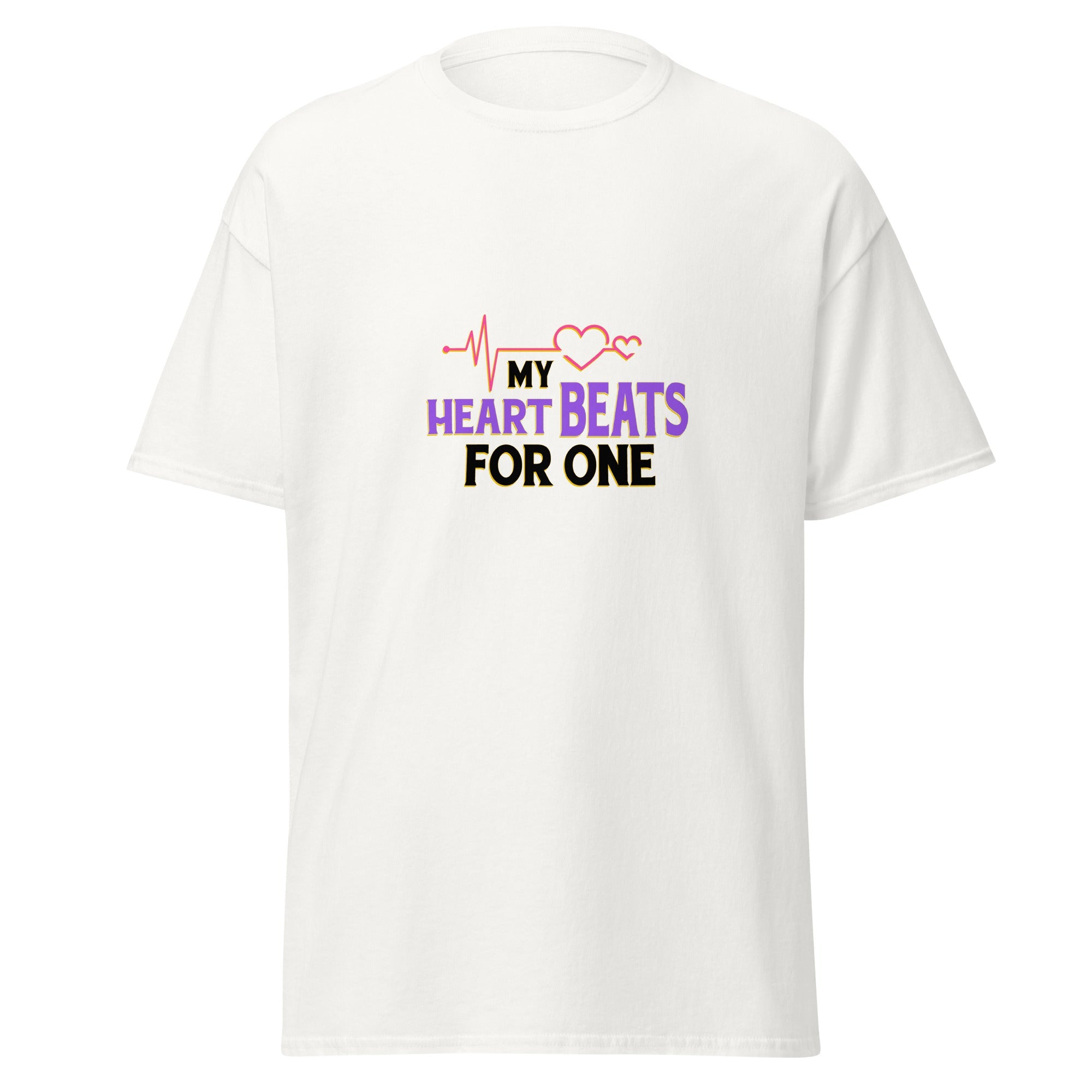 My Heart Beats For One - classic tee - Print My Man