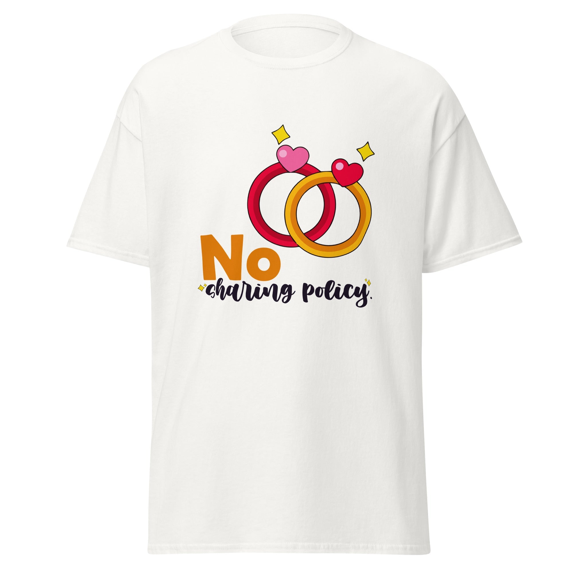 No Sharing Policy - classic tee - Print My Man