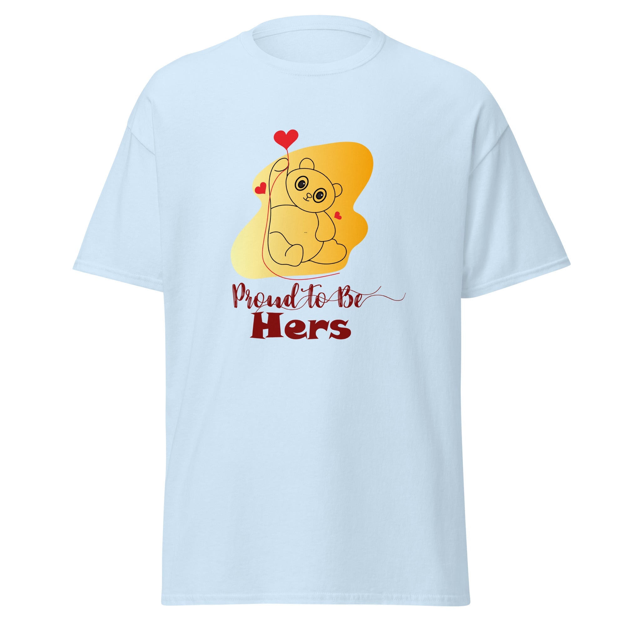 proud to be hers - classic tee - Print My Man