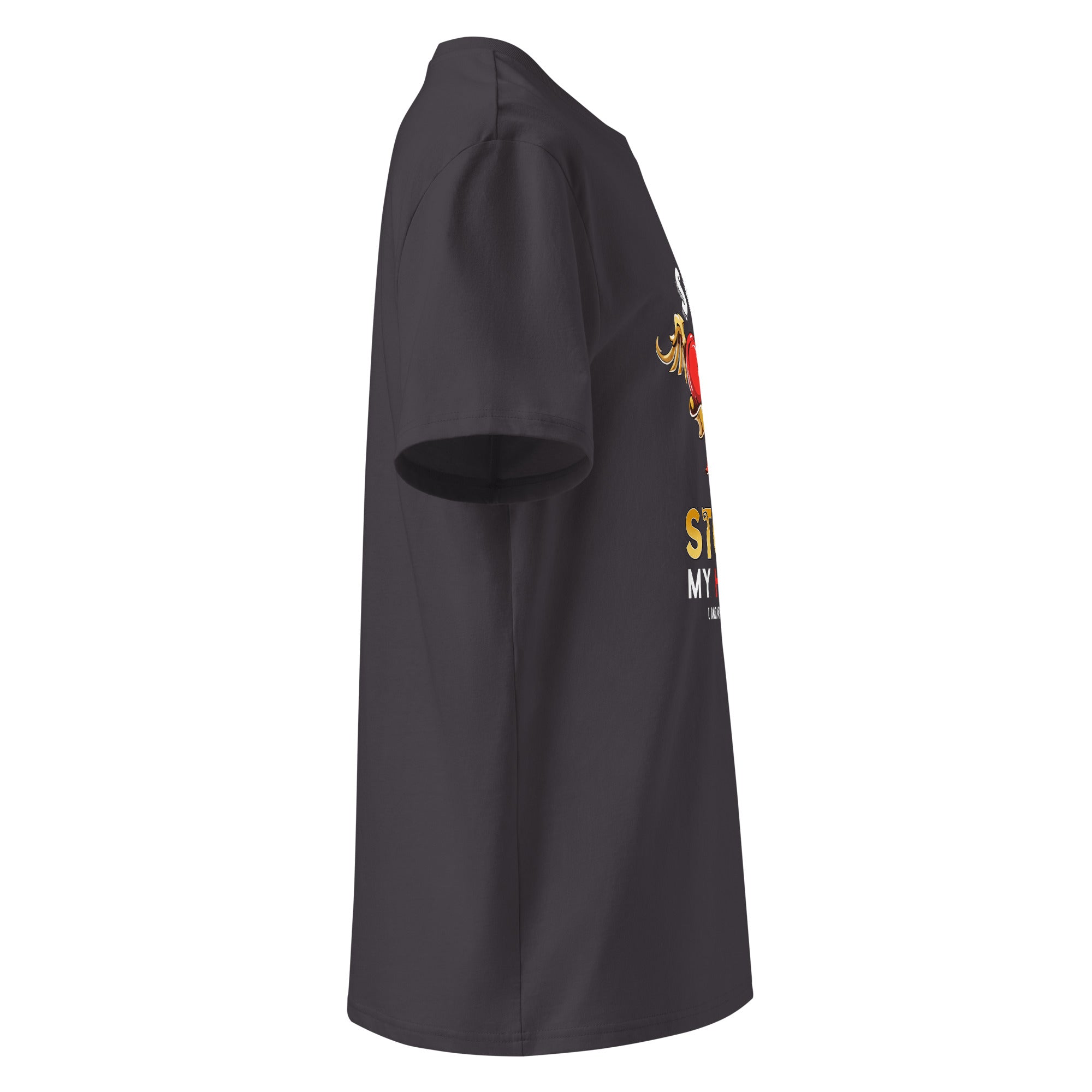 She Stole My Heart – Unisex Organic T-Shirt - Print My Man