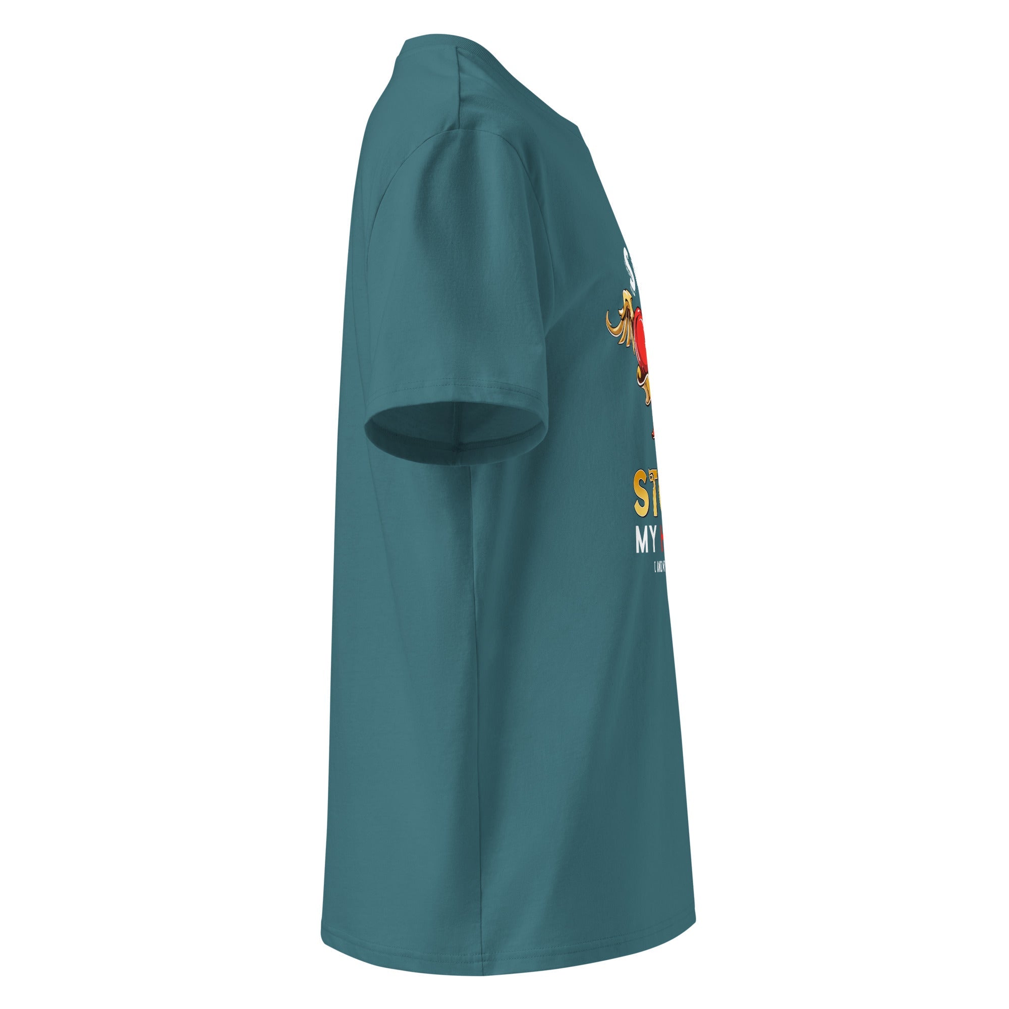 She Stole My Heart – Unisex Organic T-Shirt - Print My Man