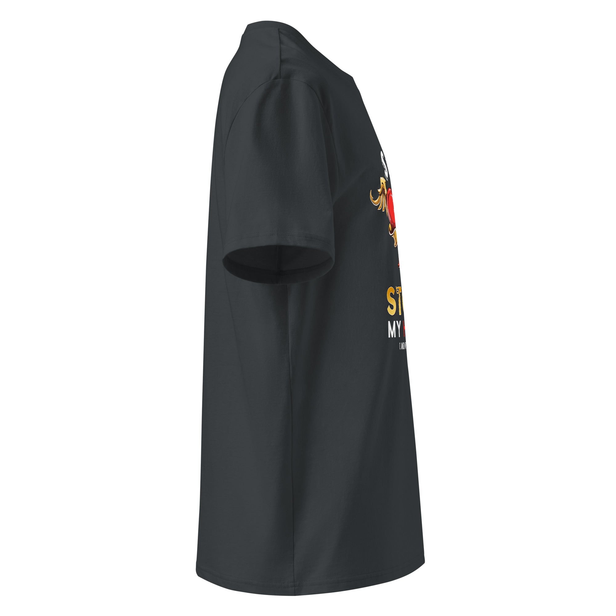 She Stole My Heart – Unisex Organic T-Shirt - Print My Man