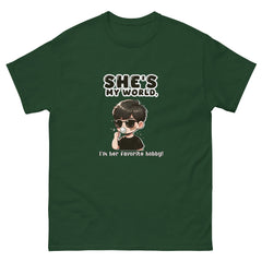 She's My World classic tee - Print My Man