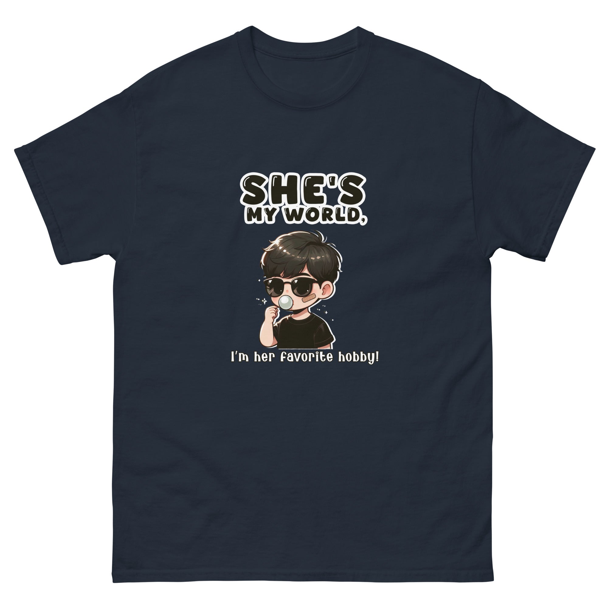 She's My World classic tee - Print My Man