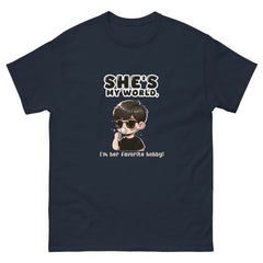 She's My World classic tee - Print My Man