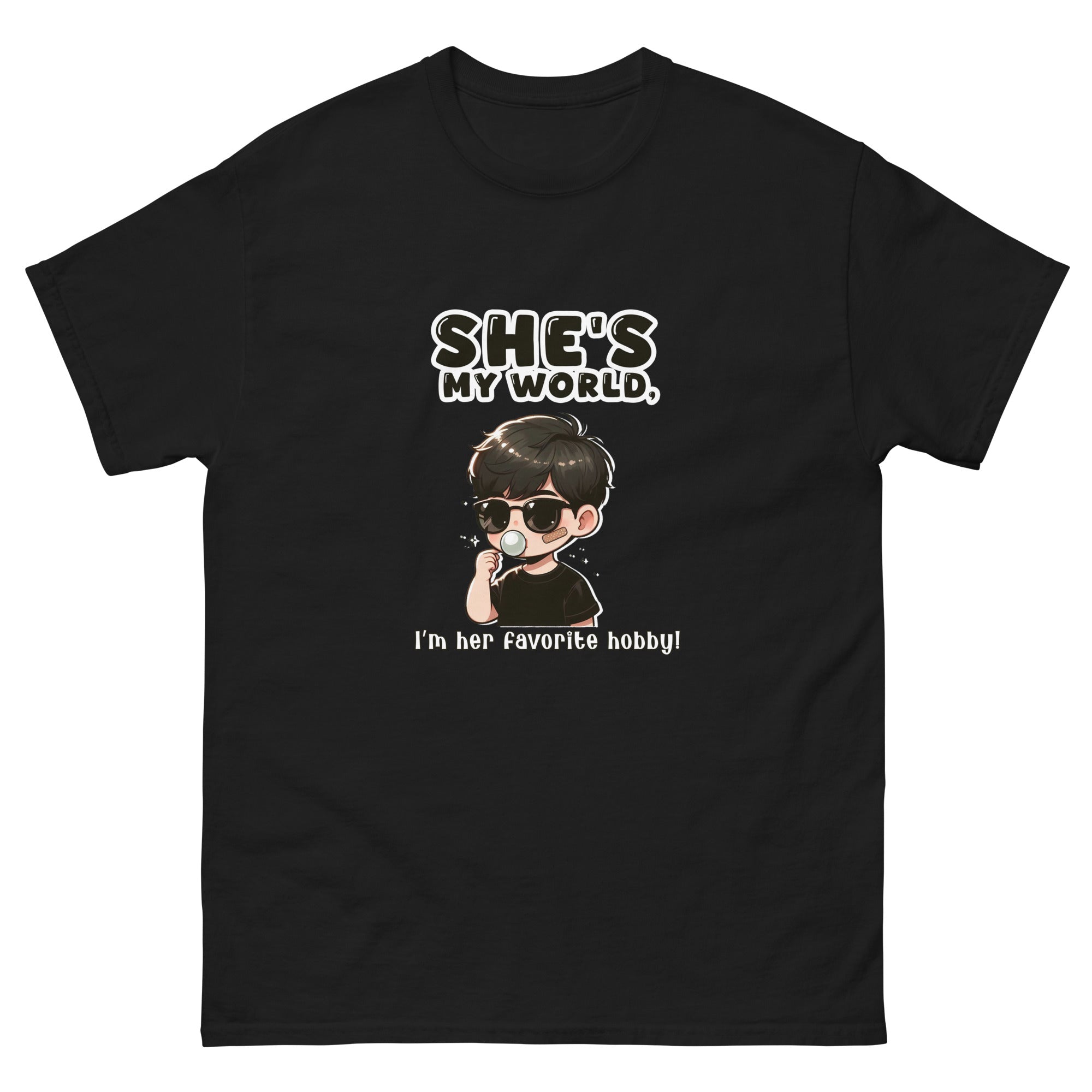 She's My World classic tee - Print My Man