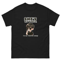 She's My World classic tee - Print My Man