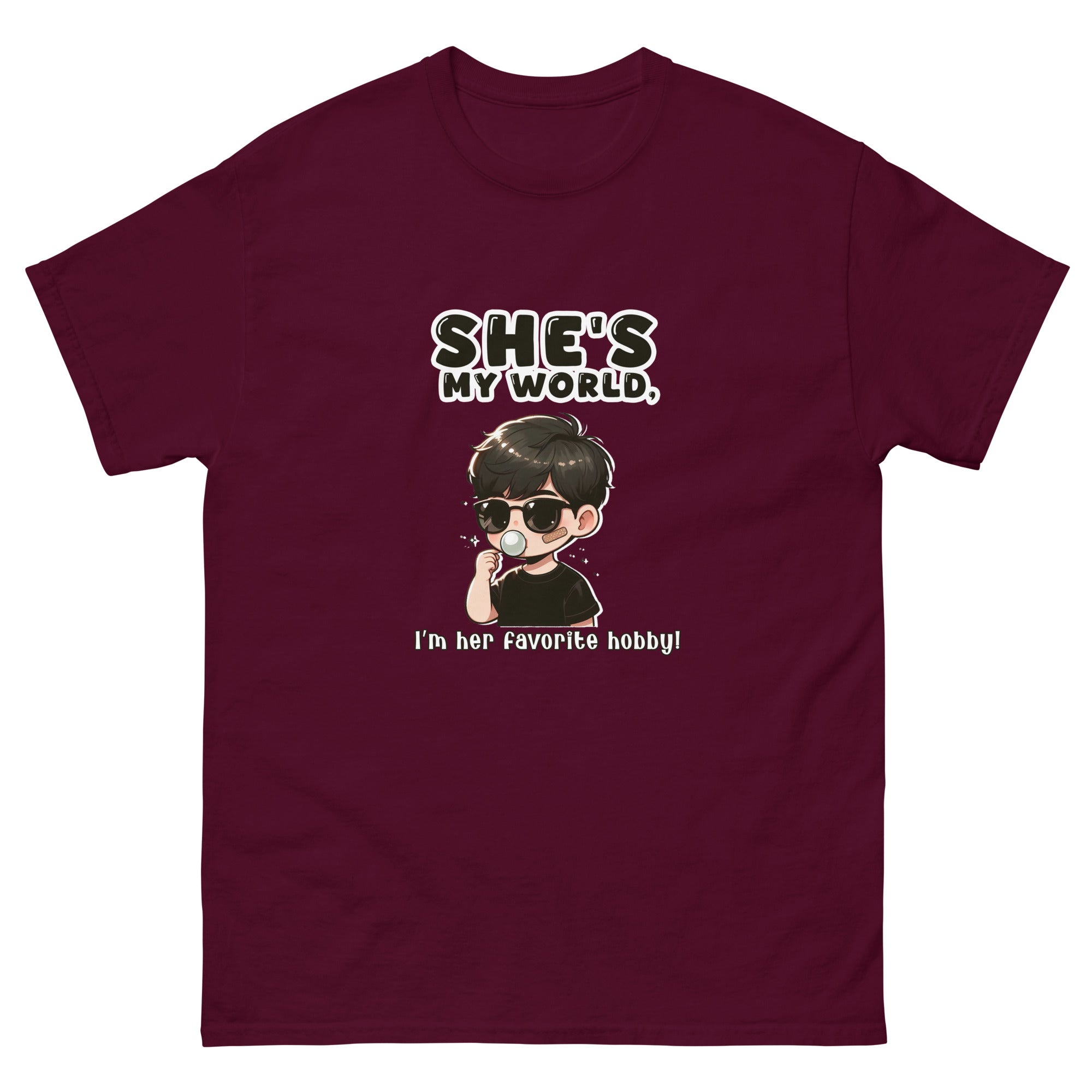 She's My World classic tee - Print My Man