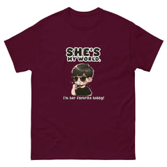 She's My World classic tee - Print My Man