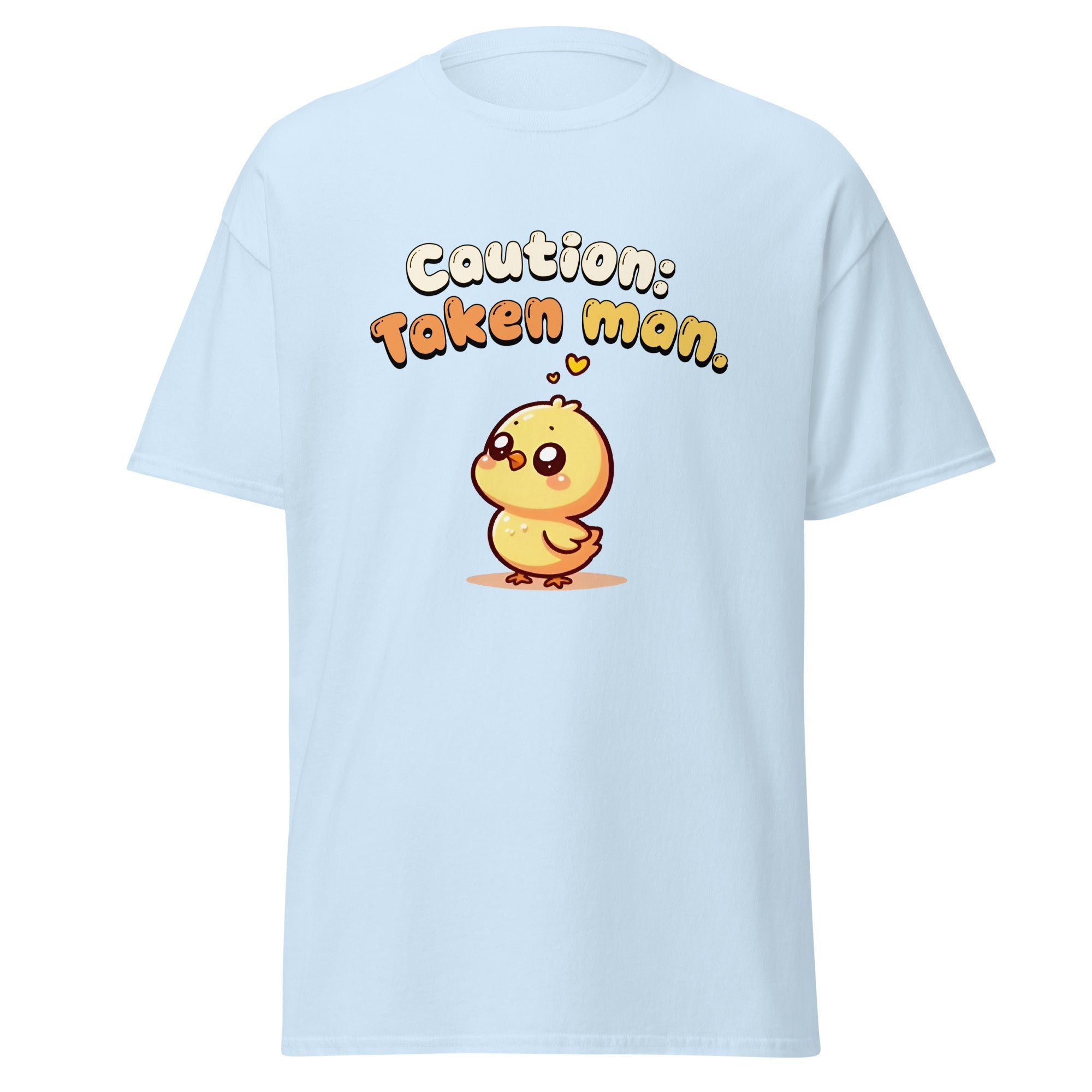 Caution: Taken Man - classic tee - Print My Man