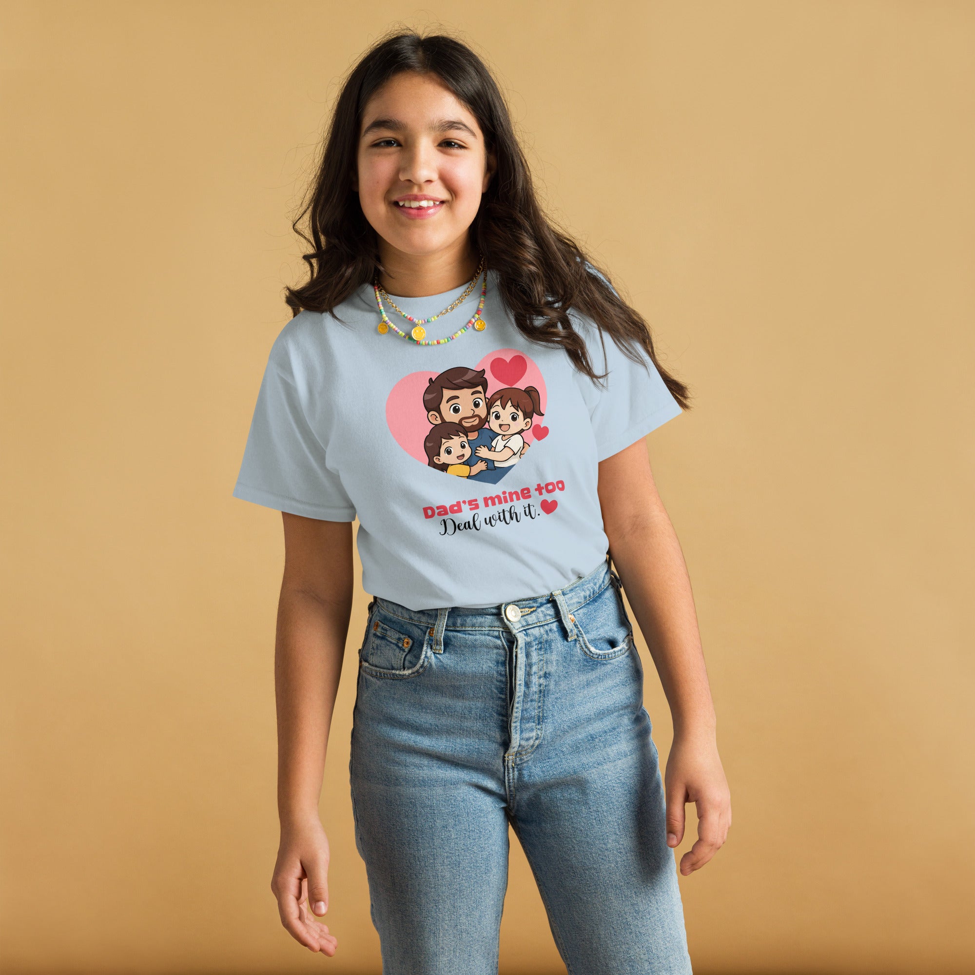 Dad's Mine - Youth Classic Tee - Print My Man
