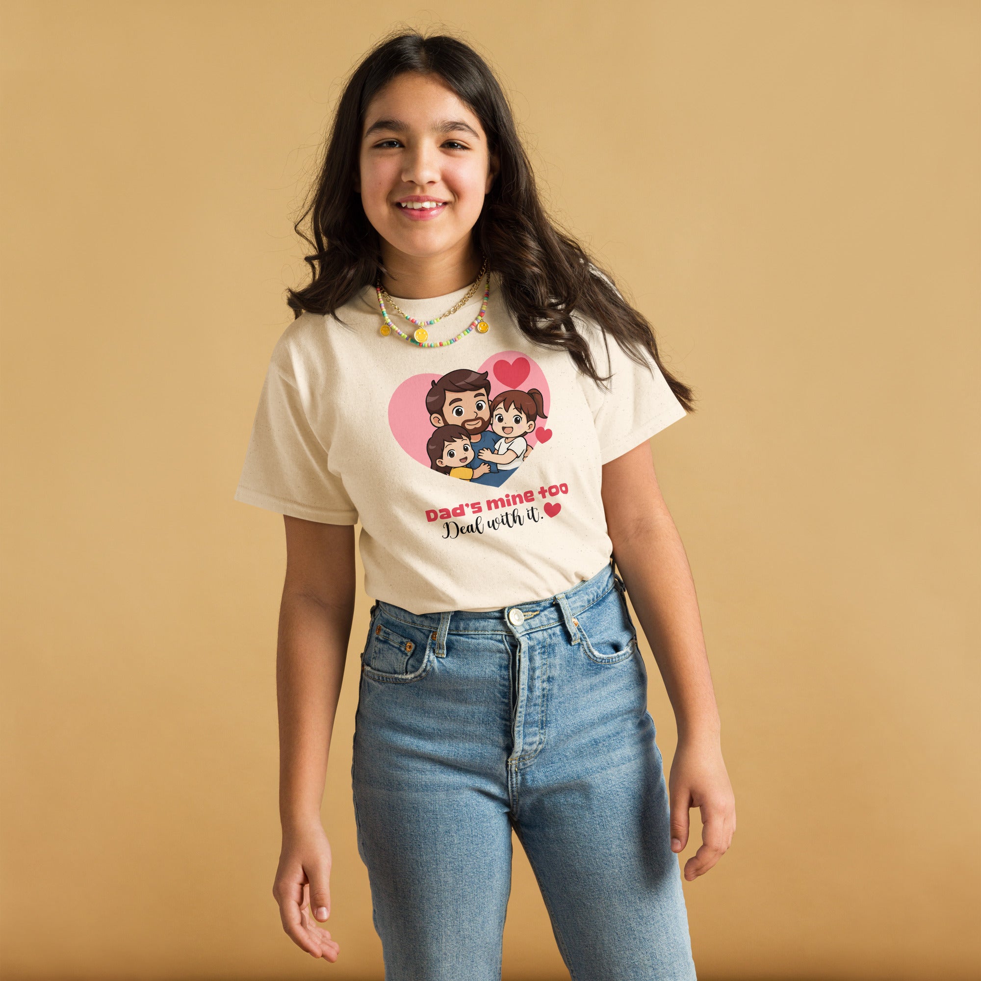 Dad's Mine - Youth Classic Tee - Print My Man