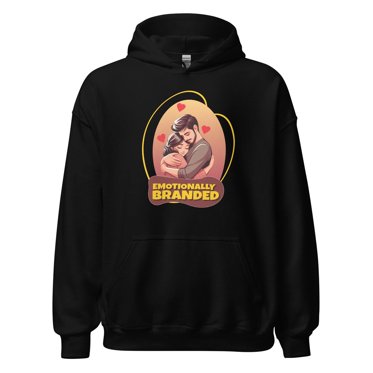 Emotionally Branded - Hoodie - Print My Man