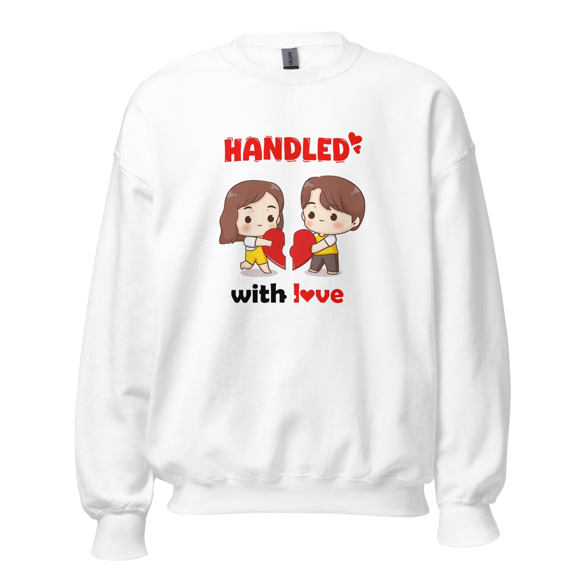 Handled With Love - Sweatshirt - Print My Man