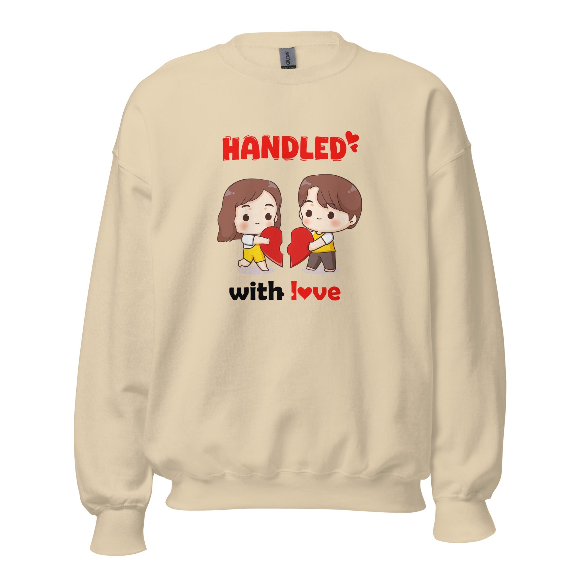 Handled With Love - Sweatshirt - Print My Man