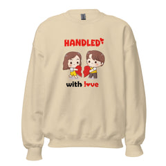 Handled With Love - Sweatshirt - Print My Man