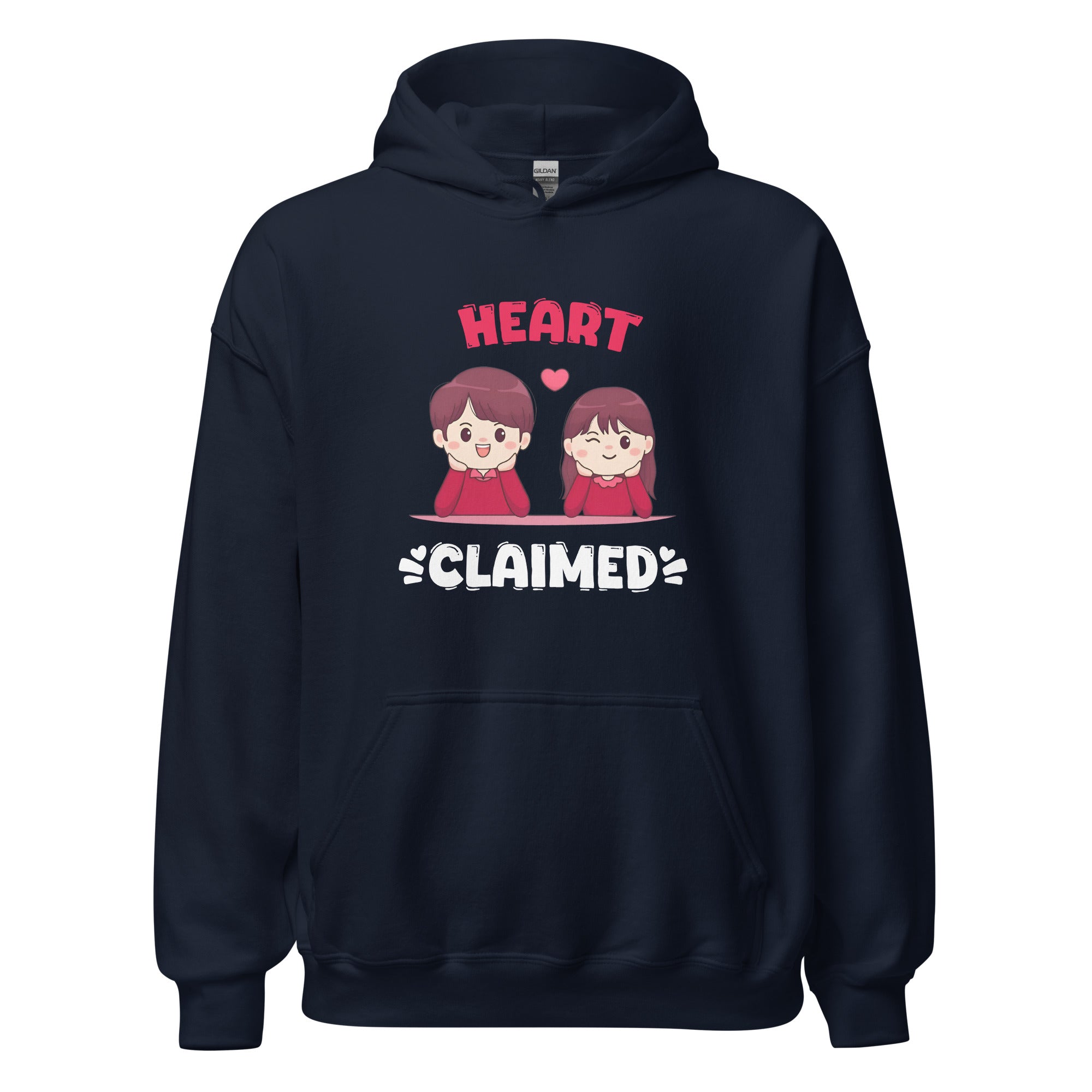 Heart Claimed - Hoodie - Print My Man