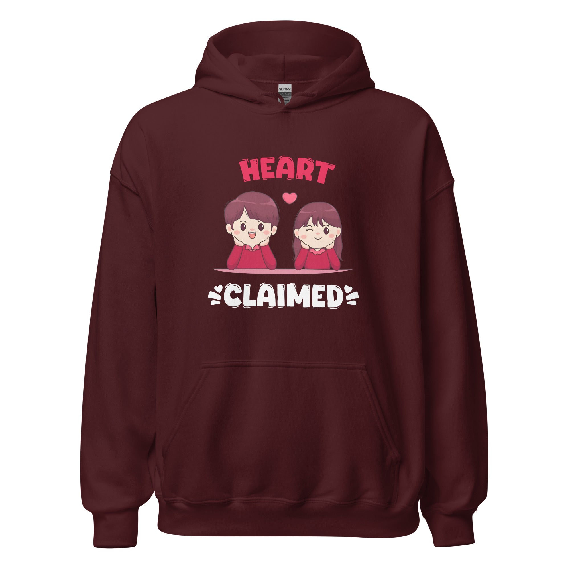 Heart Claimed - Hoodie - Print My Man