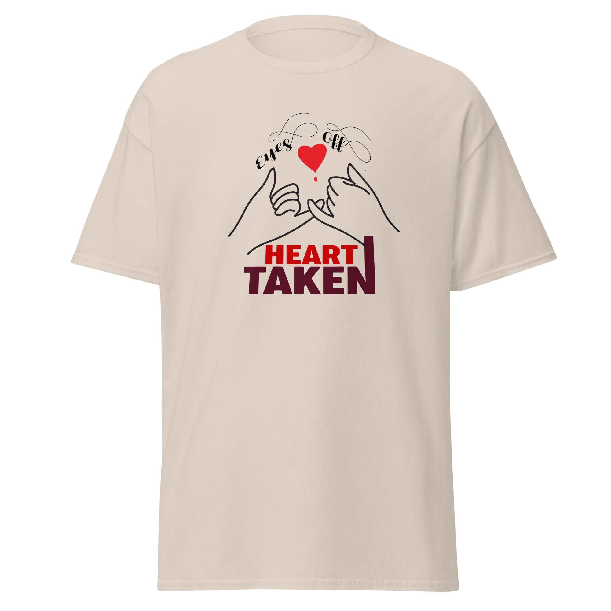 Heart Taken - classic tee - Print My Man