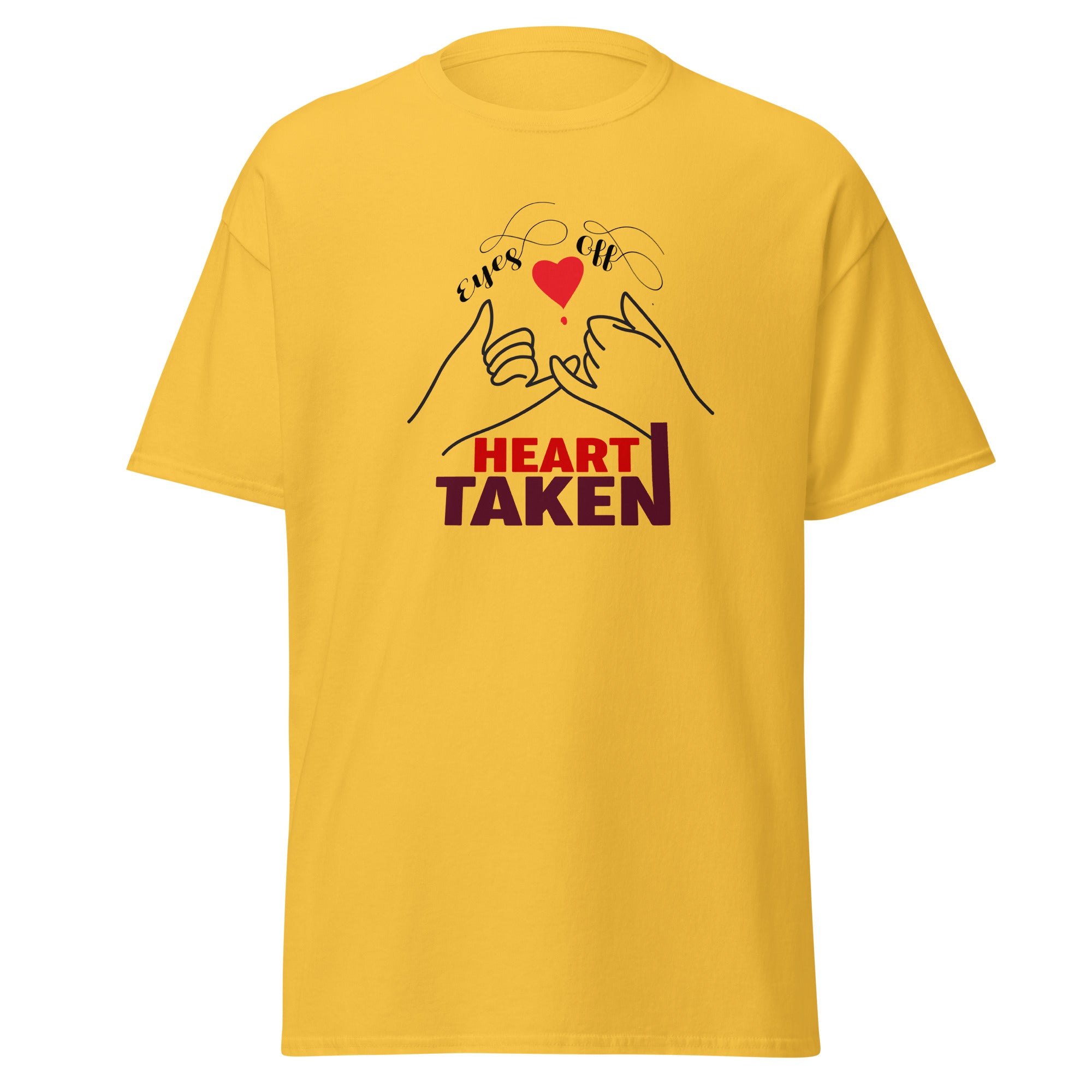 Heart Taken - classic tee - Print My Man