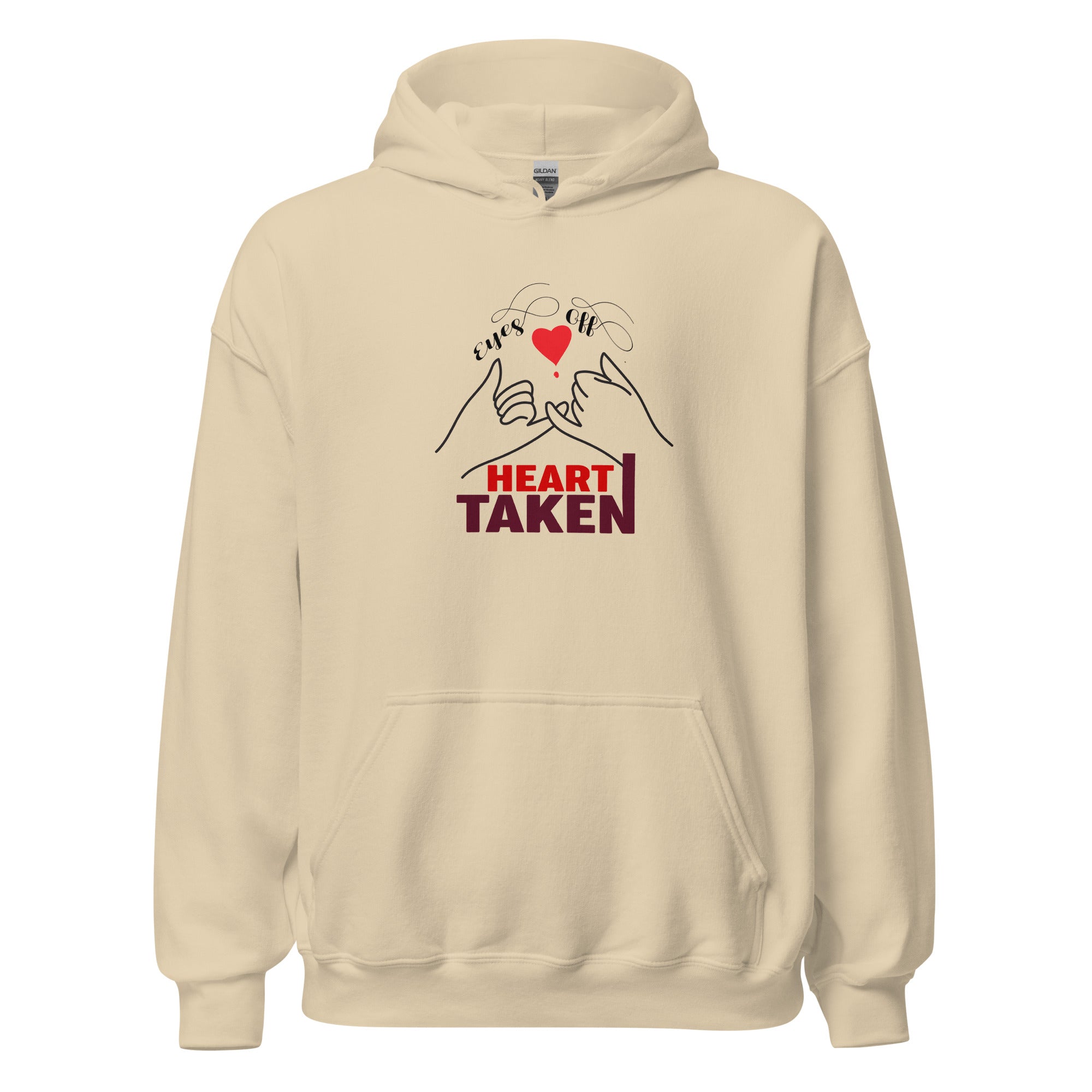 Heart Taken - Hoodie - Print My Man