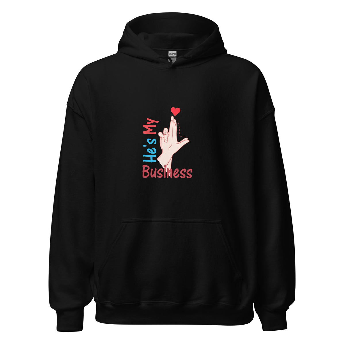 He's My Business - Hoodie - Print My Man