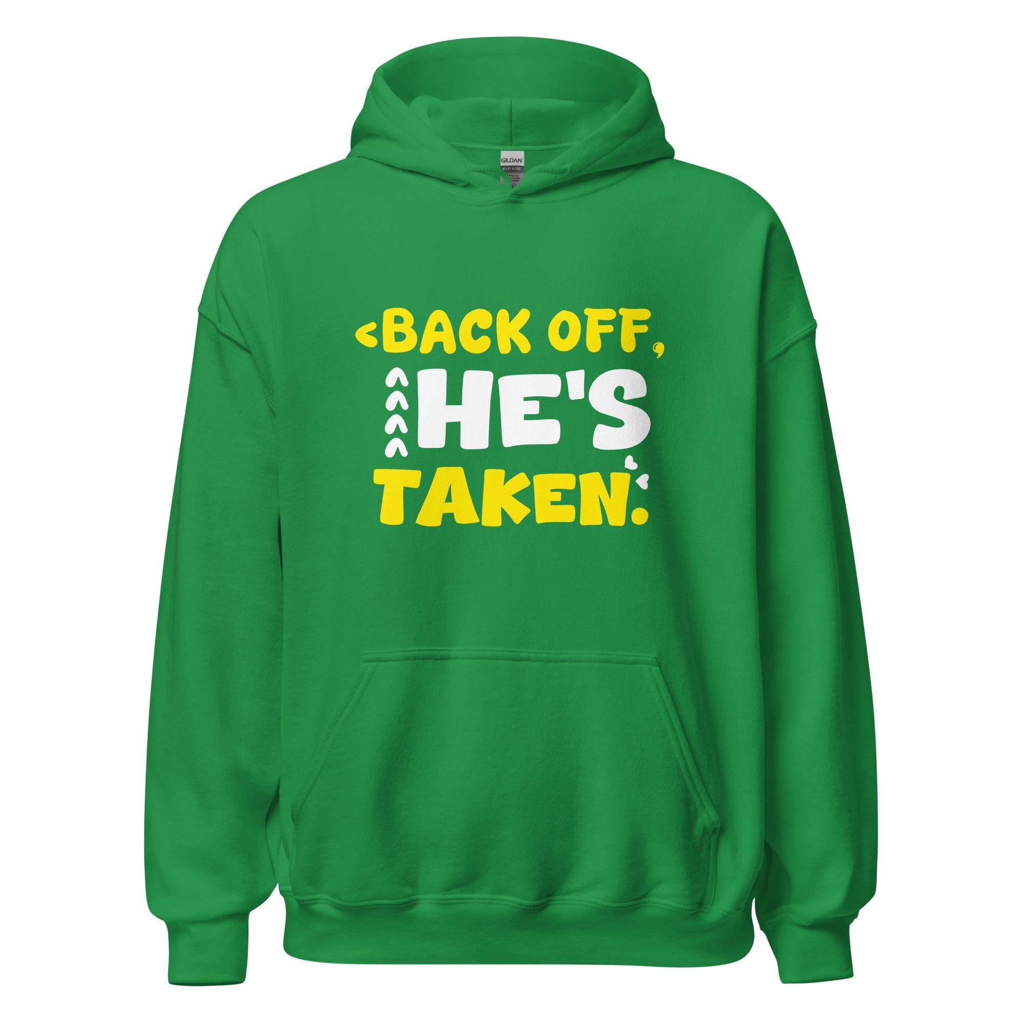 He's Taken - Hoodie - Print My Man