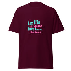 His Queen - classic tee - Print My Man