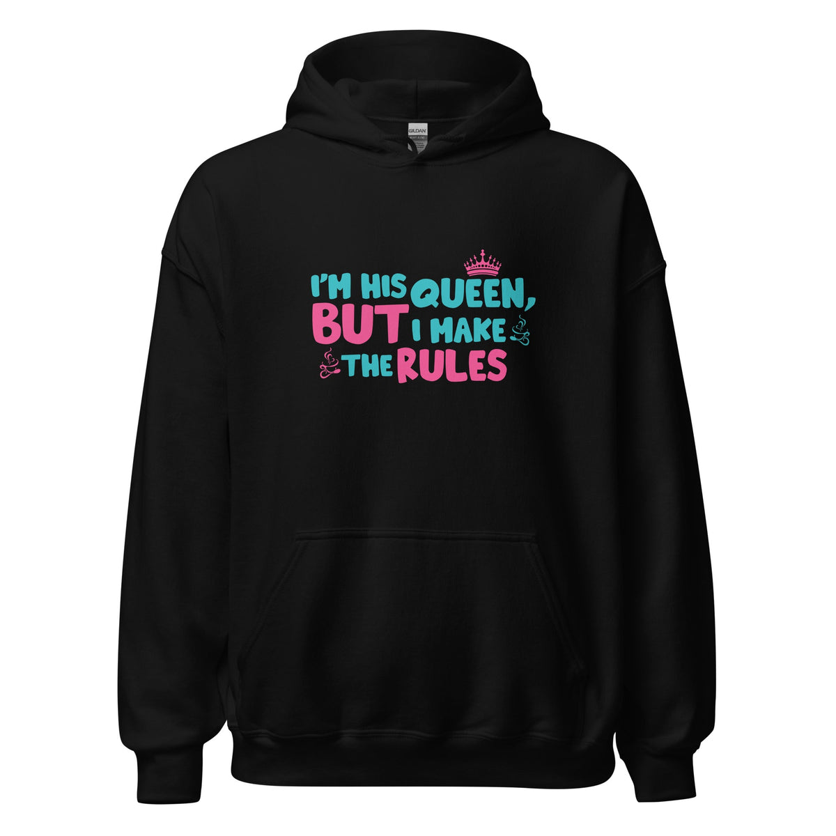 I'm His Queen - Hoodie - Print My Man