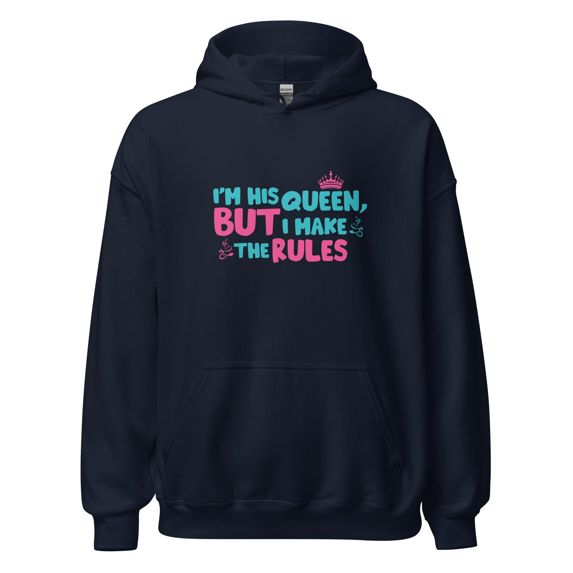 I'm His Queen - Hoodie - Print My Man