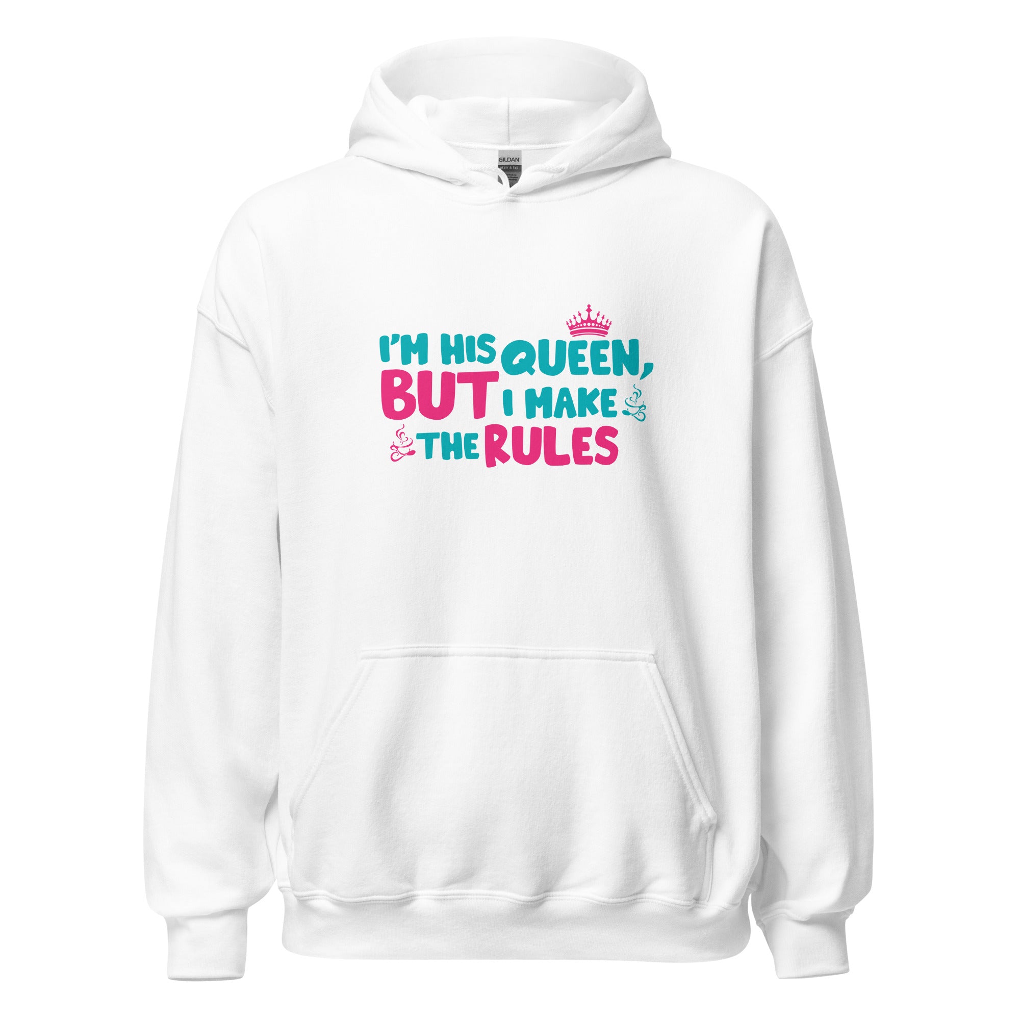 I'm His Queen - Hoodie - Print My Man
