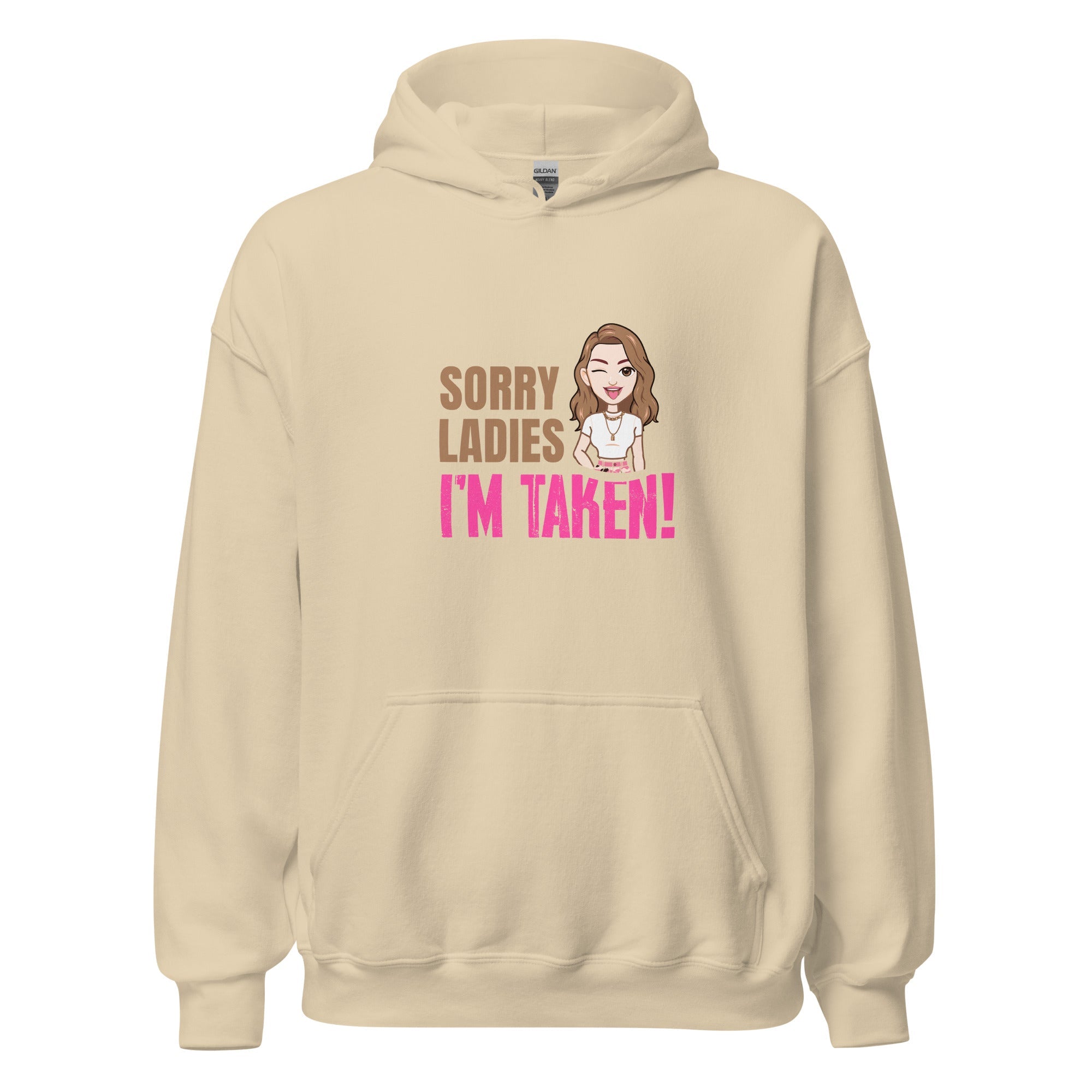 I'm Taken - Hoodie - Print My Man