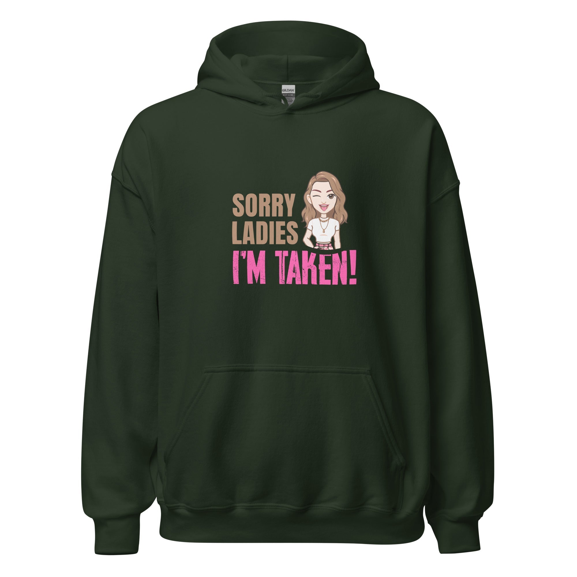 I'm Taken - Hoodie - Print My Man