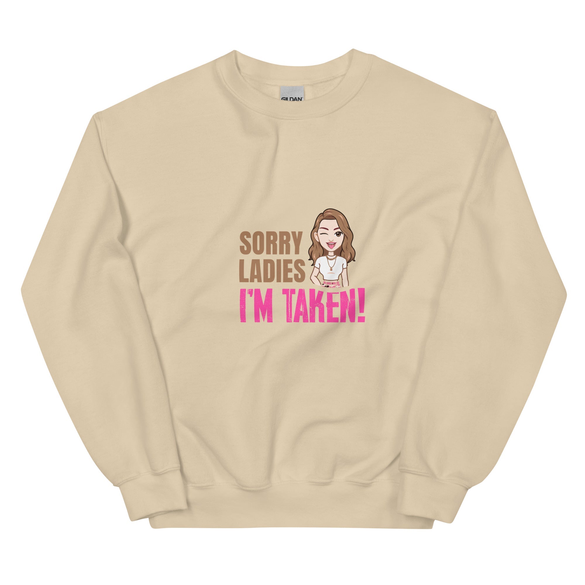 I'm Taken - Sweatshirt - Print My Man