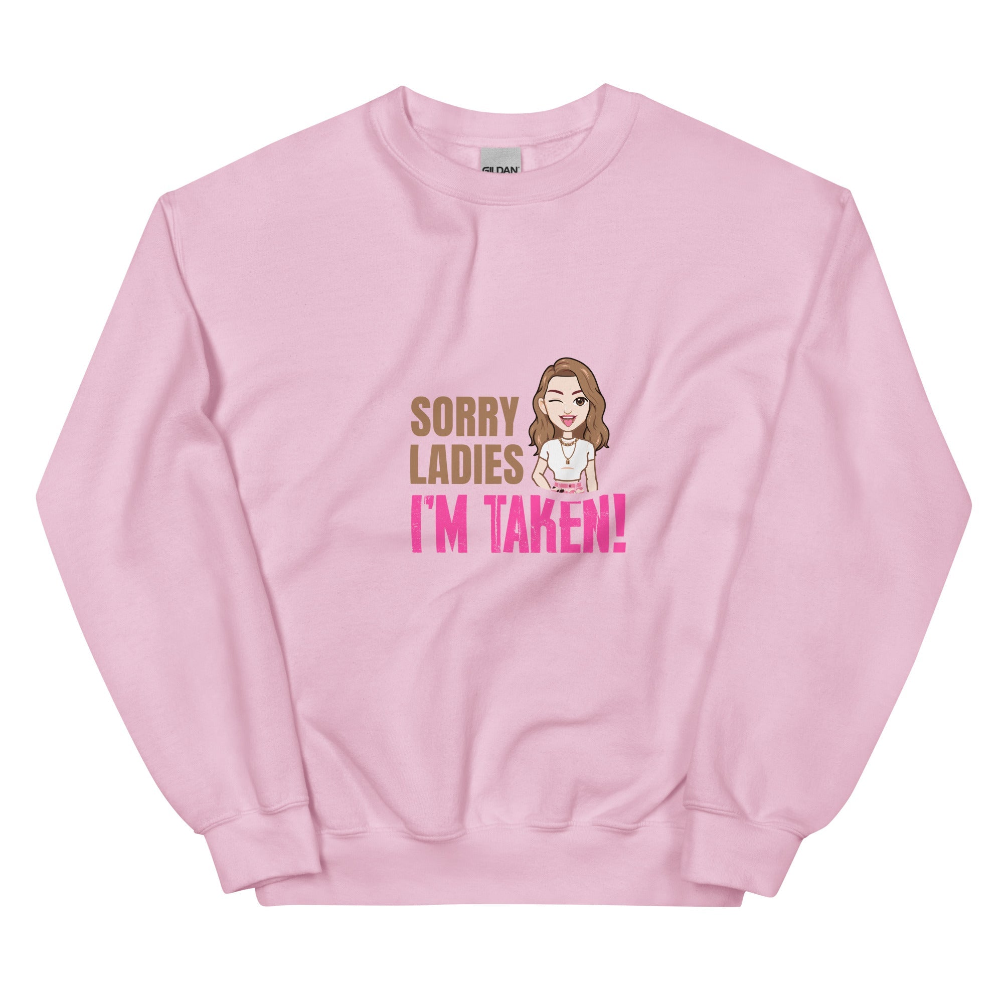 I'm Taken - Sweatshirt - Print My Man