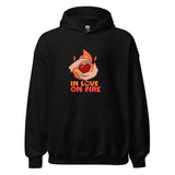 In Love On Fire - Hoodie - Print My Man