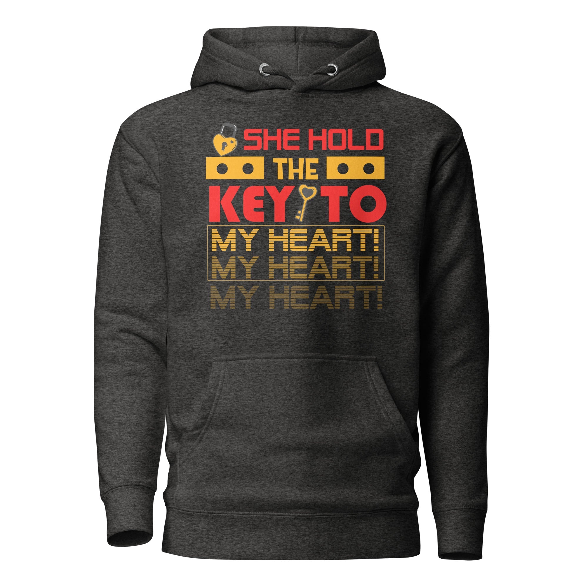 Key to My Heart – Unisex Hoodie - Print My Man
