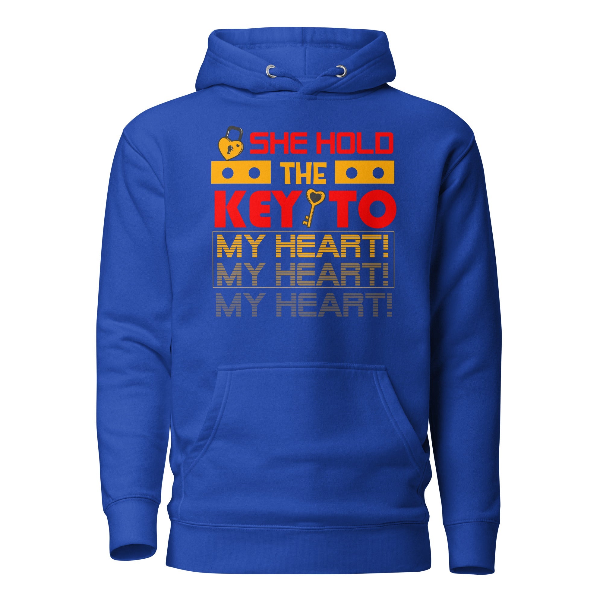 Key to My Heart – Unisex Hoodie - Print My Man