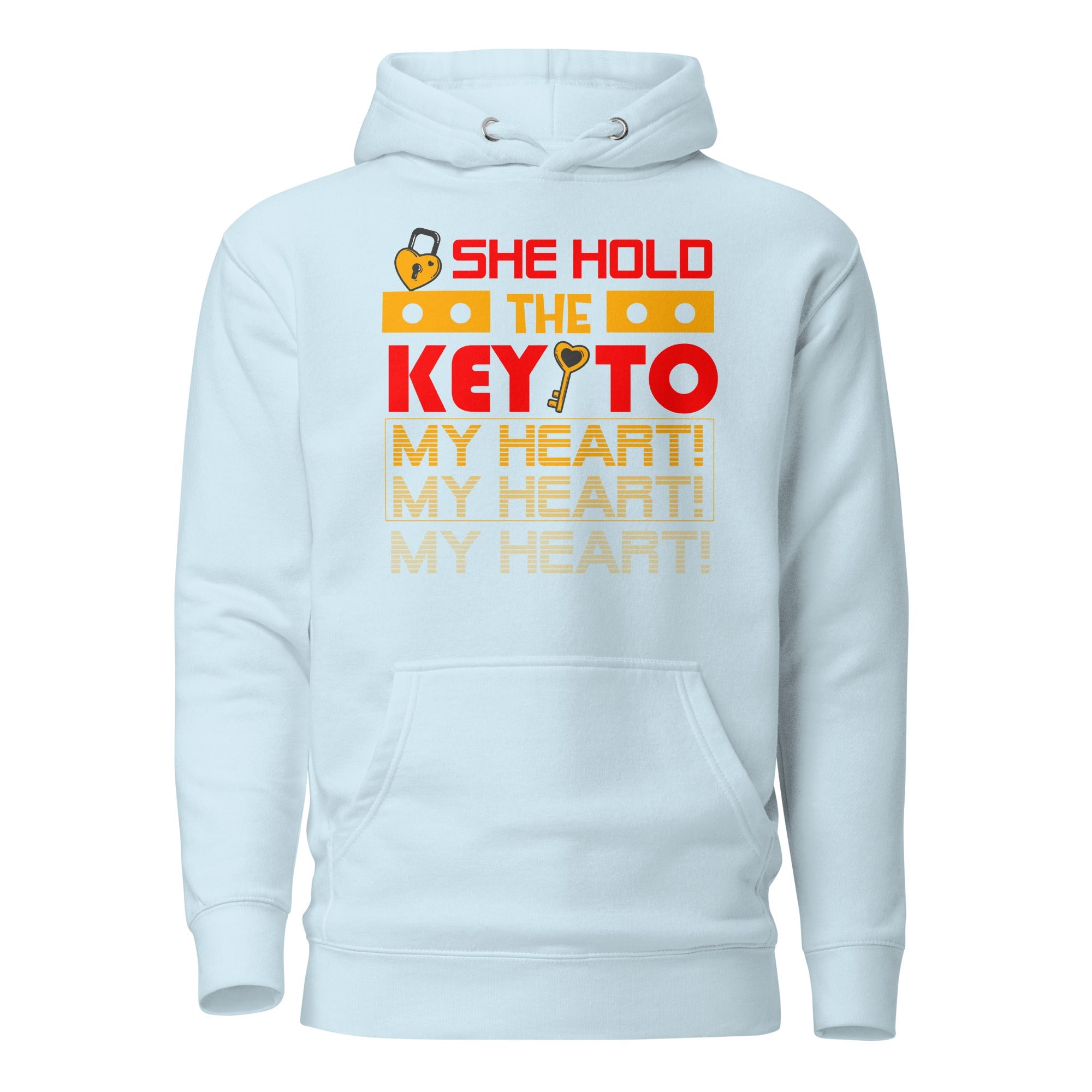 Key to My Heart – Unisex Hoodie - Print My Man