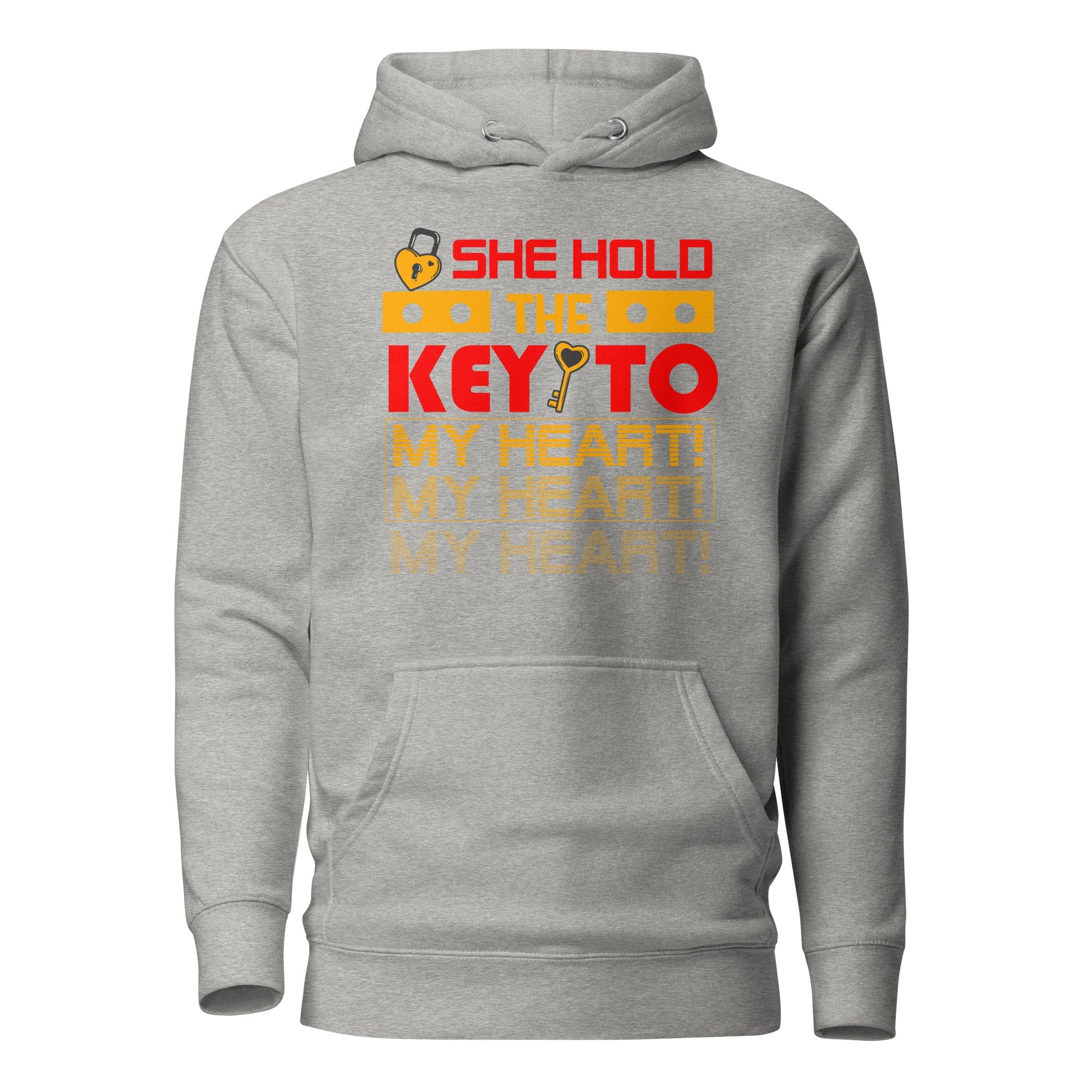 Key to My Heart – Unisex Hoodie - Print My Man