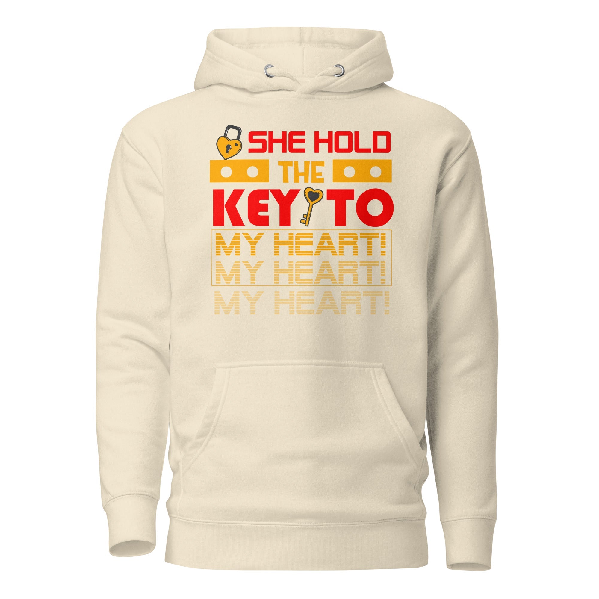 Key to My Heart – Unisex Hoodie - Print My Man