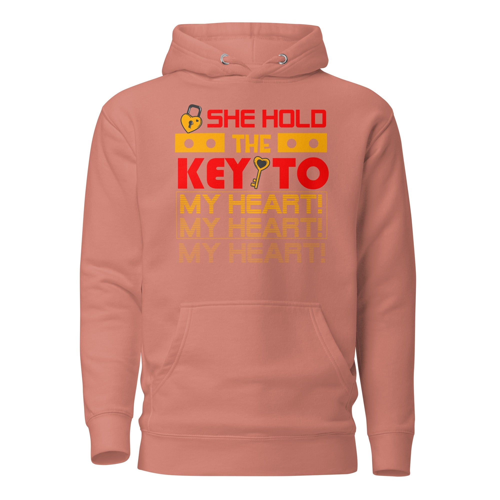 Key to My Heart – Unisex Hoodie - Print My Man