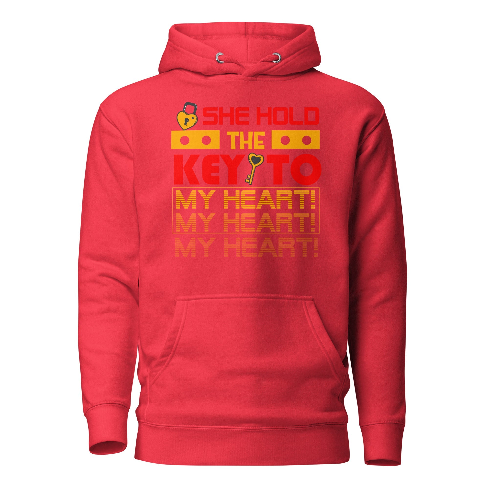Key to My Heart – Unisex Hoodie - Print My Man