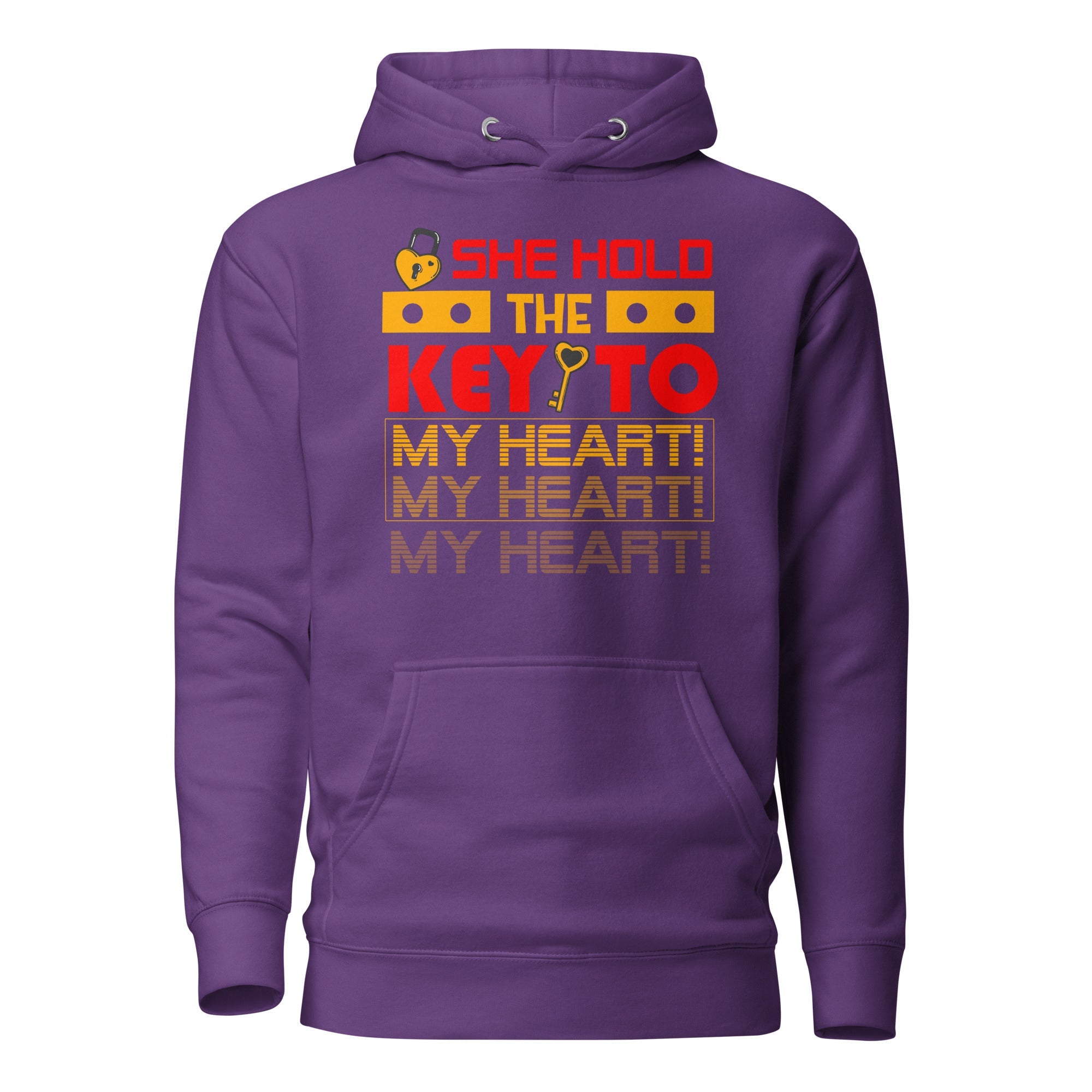 Key to My Heart – Unisex Hoodie - Print My Man