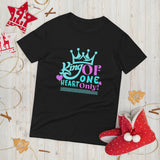 King of My Heart – Short - Sleeve T-Shirt - Print My Man
