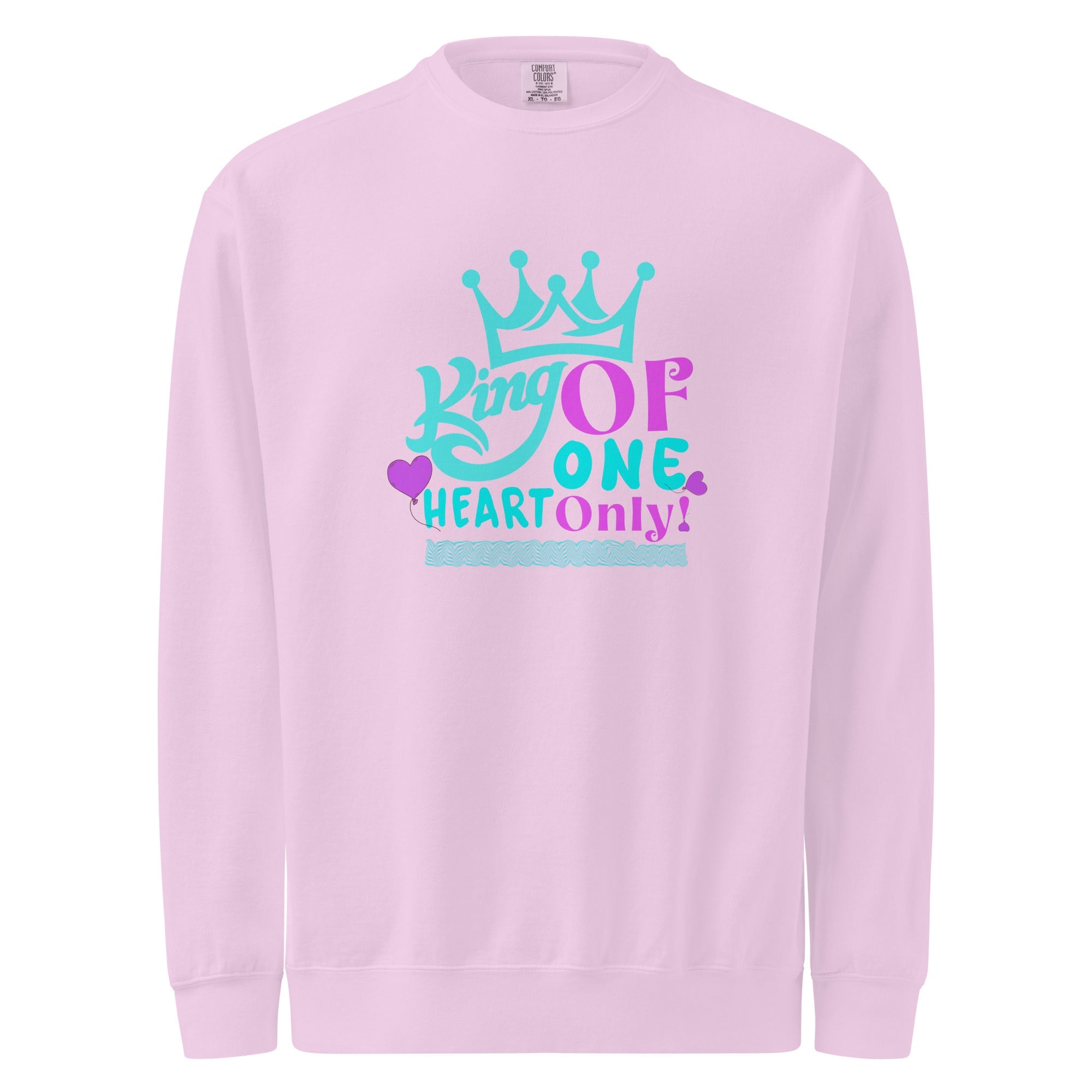 King of One Heart – Unisex Sweatshirt - Print My Man